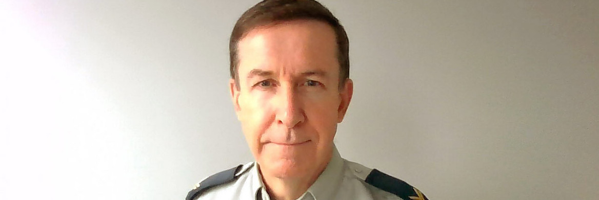 A man in an RCMP uniform.